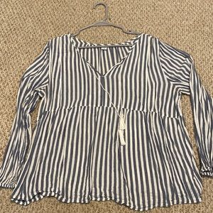 OLD NAVY BOHEMIAN LONG SLEEVE SHIRT